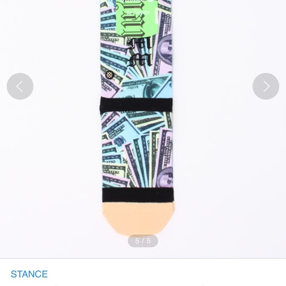 NWT Fenty X Stance BBHMM One Dolla Crew Holiday Collection Limited Edition Soc - Picture 15 of 16